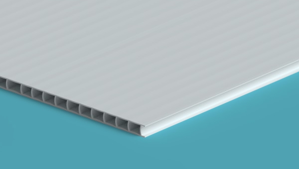 4mm Corrugated Plastic with Semi-Gloss Surface